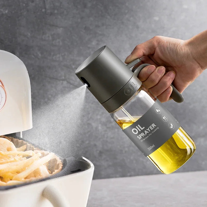 Premium Glass Oil Sprayer 250ml For Easy Cooking