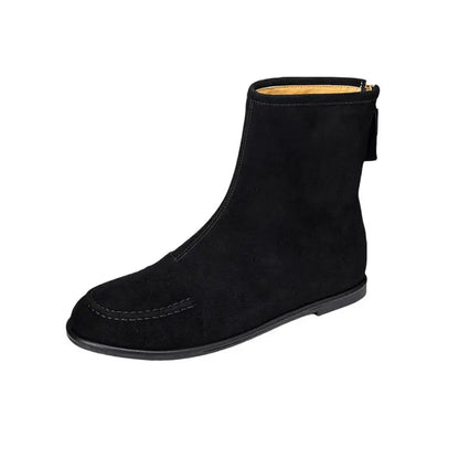 Luxury Suede Chelsea Boot Ankle Shoes