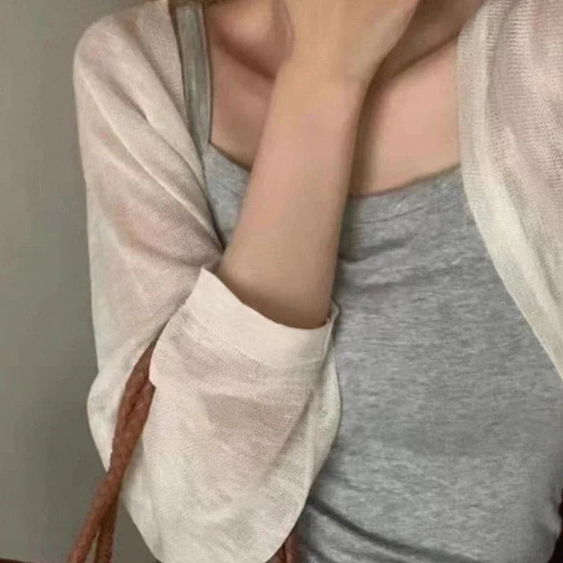 Breathable UV Protective Women's Cardigan