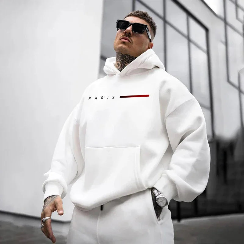 Men's Classic Cozy Hooded Sweatshirt
