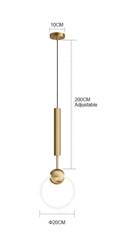 Stylish Hanging Light Fixture Set