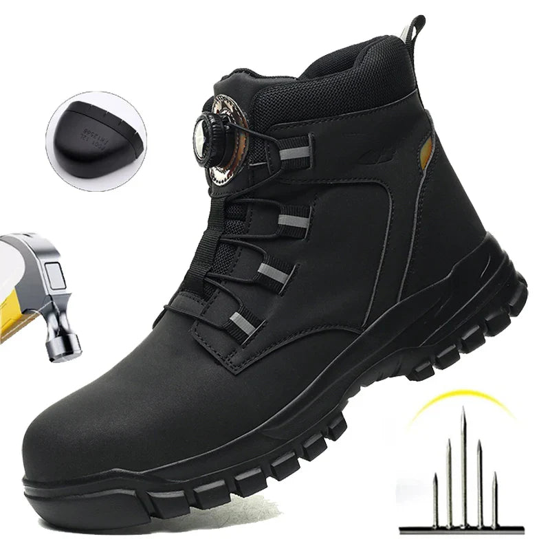 Durable Insulated Work Safety Boots UK - VogeLuxe
