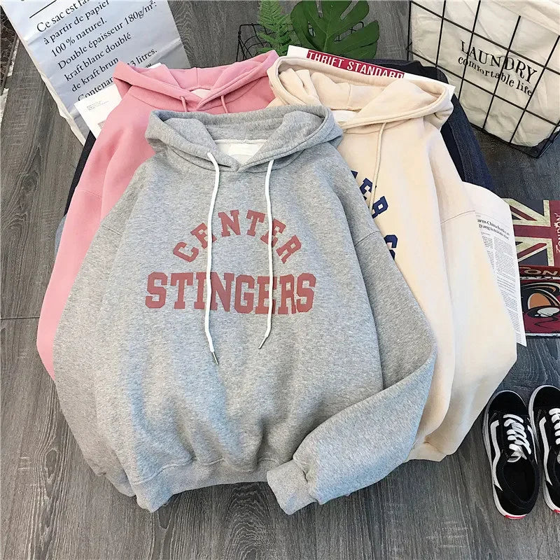 Soft Women's Fleece Hooded Sweatshirt