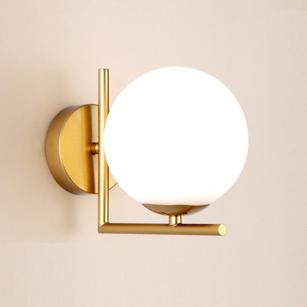 Simple White Wall Light