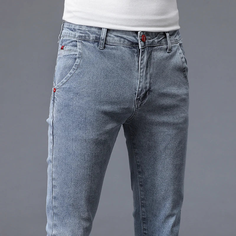 Men's Slim Fit Dark Wash Jeans