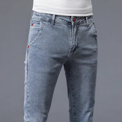 Men's Slim Fit Dark Wash Jeans