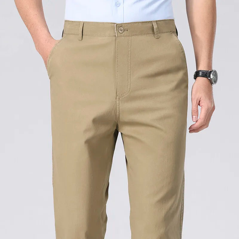 Men's Slim Fit Comfort Chino Pants
