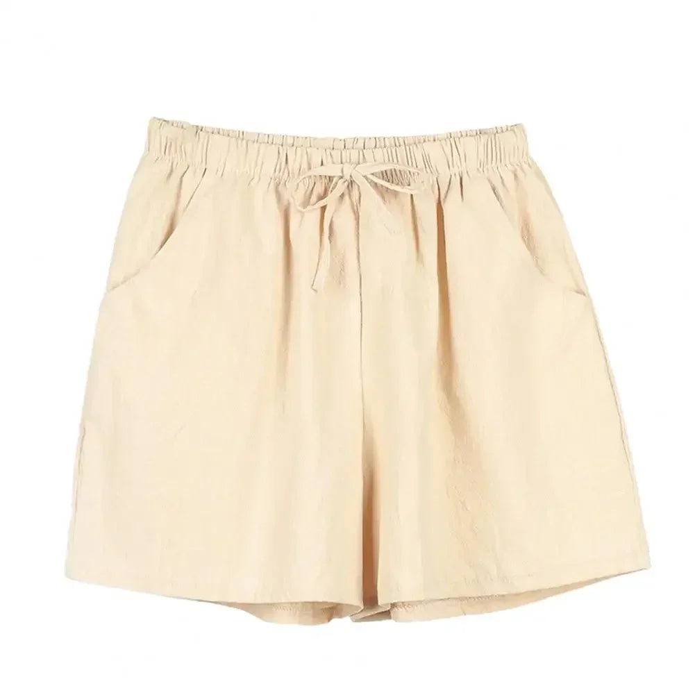 Comfortable Waist Cotton Summer Shorts