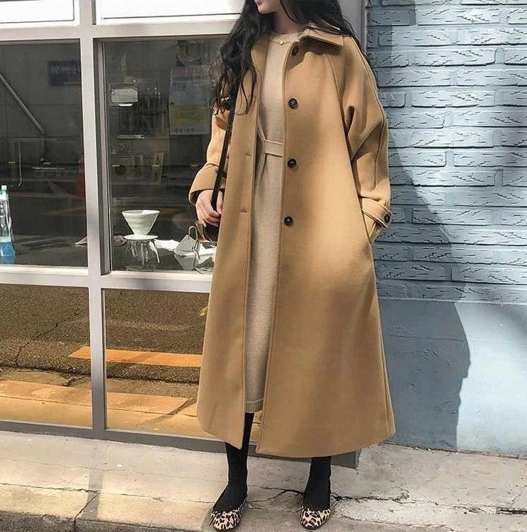 Stylish Women's Classic Trench Coat - VogeLuxe