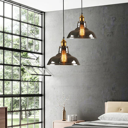 Vintage Glass Drop Light Fixture for Homes - VogeLuxe