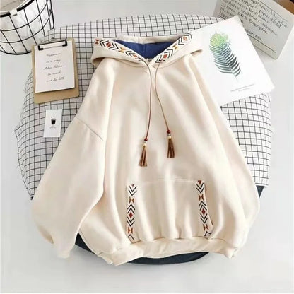 Soft Oversized Fleece Hoodie - Warm Casual Style