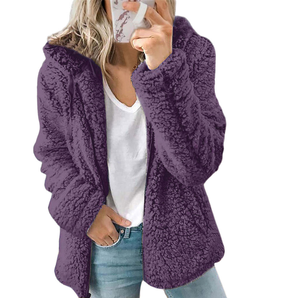 Donna Soft Warm Parka Jacket with Hood