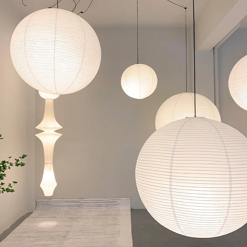 Soft French Glass Pendant Light With Warm Glow
