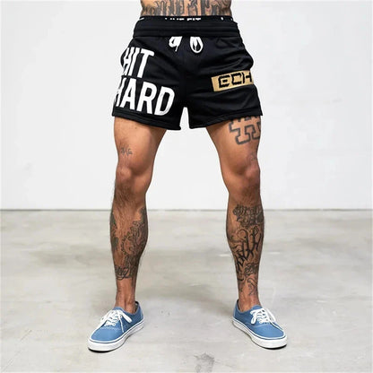 Men's Breathable Athletic Shorts - Lightweight Quick-Dry Workout Wear - VogeLuxe