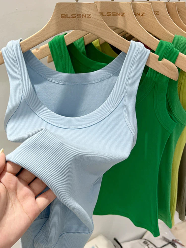 Comfortable Women's Summer Tank Top – Breathable Fit Cami
