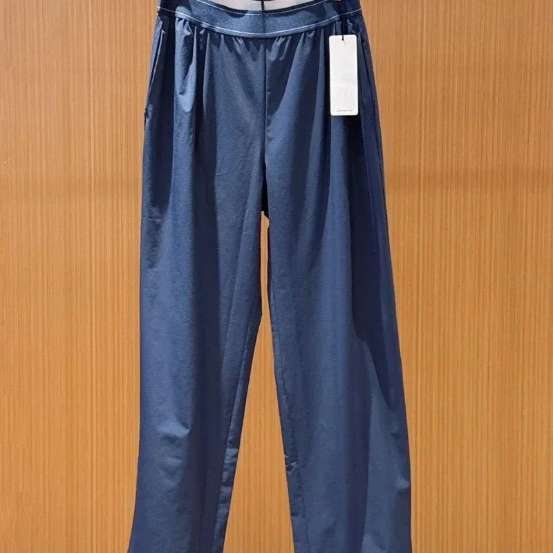 Comfortable Women's Elastic Wide Leg Water-Resistant Pants