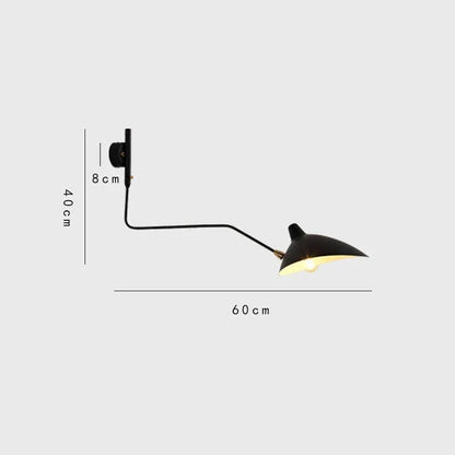 Modern Double Glass Wall Light