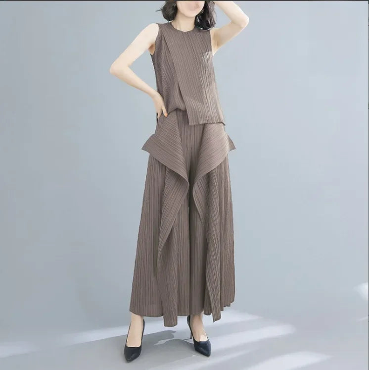 Slim Fit Women's Mermaid Leg Pants Elegant Style
