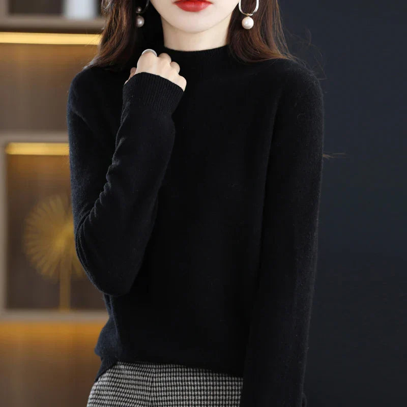 Soft 100% Wool Women's Winter Sweater