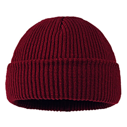 Cozy Warm Winter Hat – Soft Short Beanie Cap