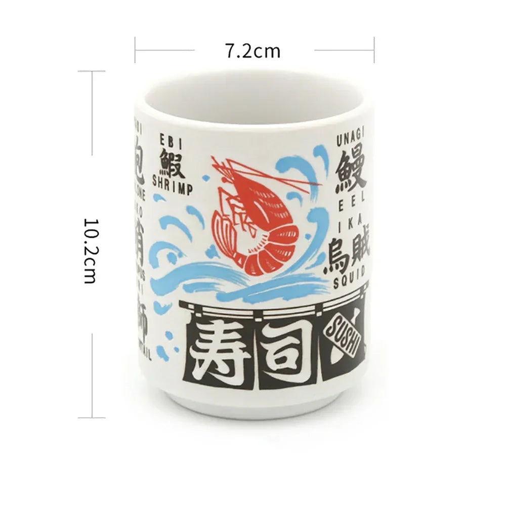 Traditional Japanese Ceramic Tea Cups