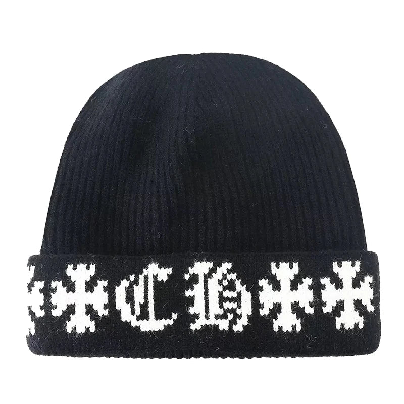 Fun Graphic Winter Beanie Hat for Men and Women