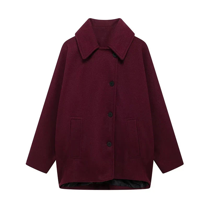 Large Fake Fur Parka Coat