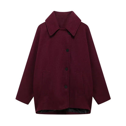 Large Fake Fur Parka Coat
