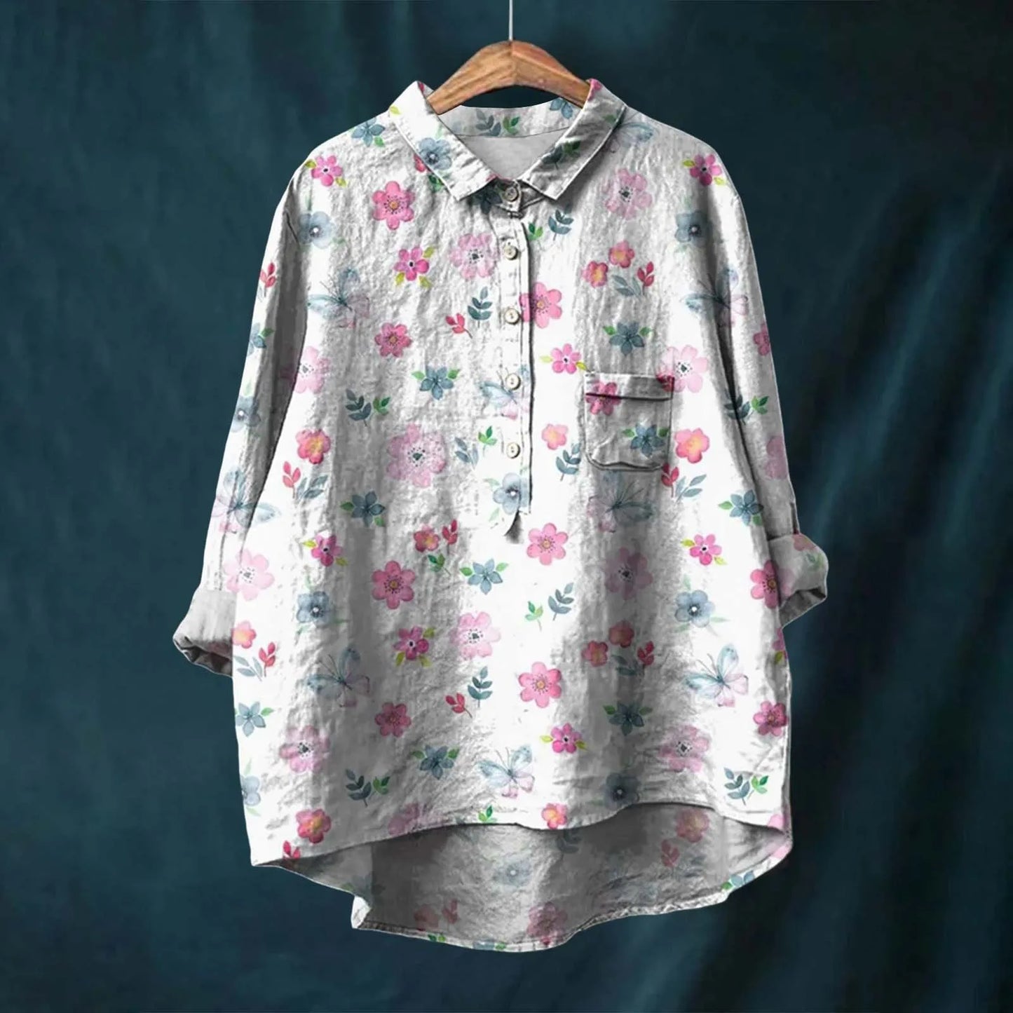 Relaxed Fit Women's Casual Shirt