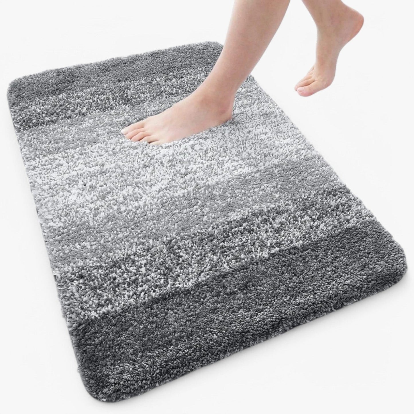Non-Slip Bathroom Mat | Soft Absorbent Floor Mat