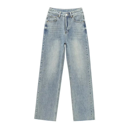 Comfortable High Waist Wide Leg Jeans Women