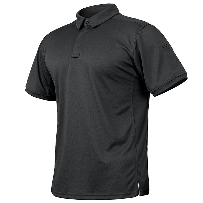 Men's Breathable Athletic Polo Shirt