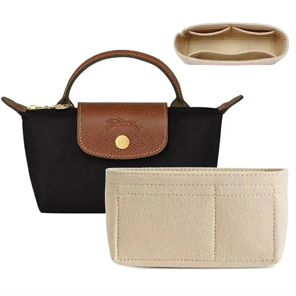 Practical Organizer Insert for Mini Tote Bags - BritishElegance