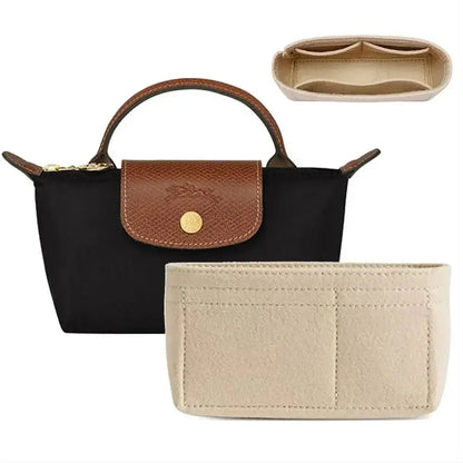Practical Organizer Insert for Mini Tote Bags - BritishElegance