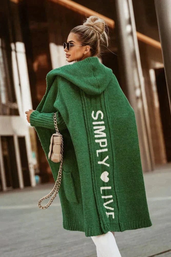 Women's Parka Style Long Hood Coat