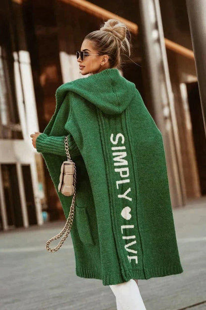 Women's Parka Style Long Hood Coat