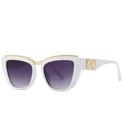 Fashionable Women's Gradient Aviator Shades
