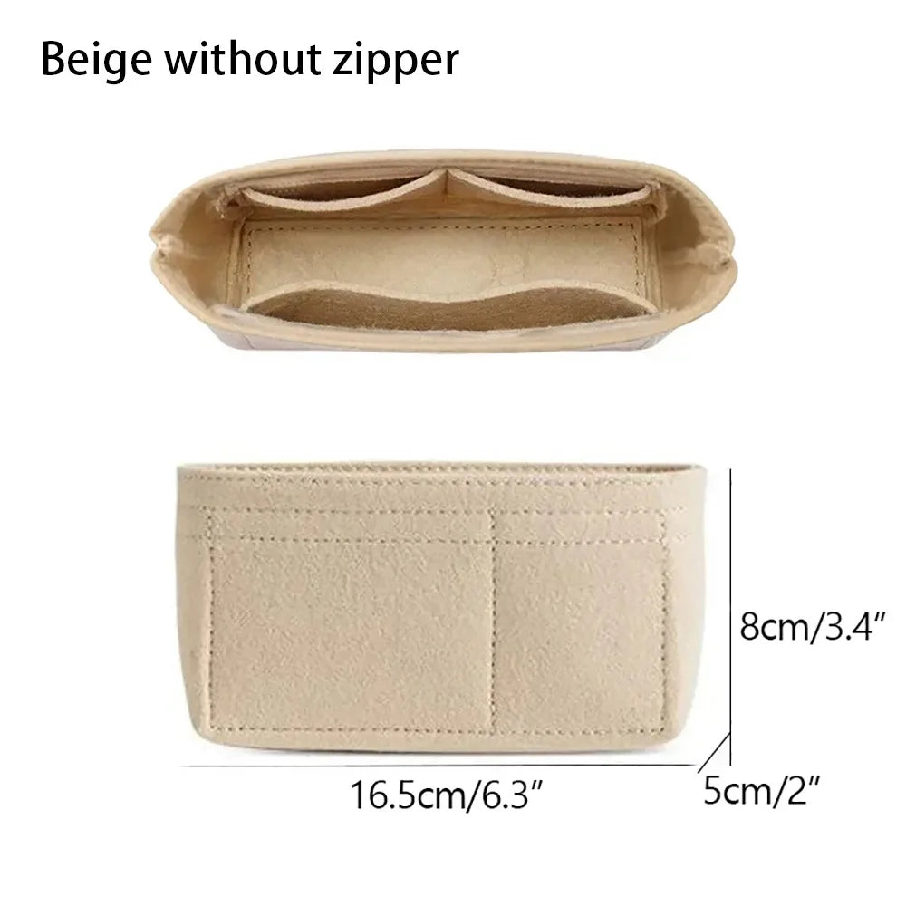 Practical Organizer Insert for Mini Tote Bags