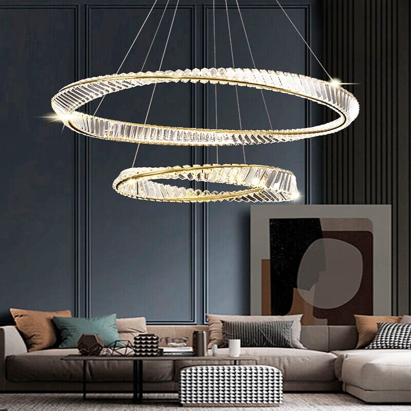 Elegant Crystal Pendant Chandelier
