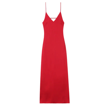 Relaxed Fit V Neck Sundress