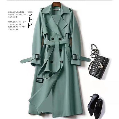 Classic Ladies Double Breasted Trench Coat