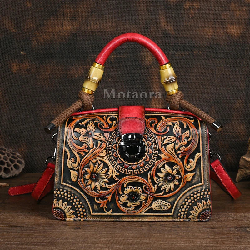 Classic Faux Leather Crossbody Bag for Women