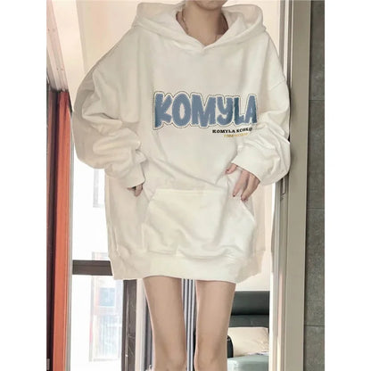Relaxed Fit Cotton Hoodie - Casual Daily Wear - VogeLuxe