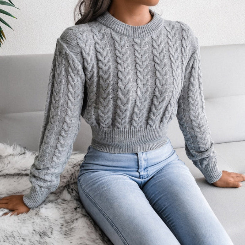 Women's Cozy Animal Print Jumper
