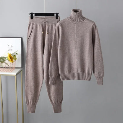 Ladies Cozy 2 Piece Sweater Outfit
