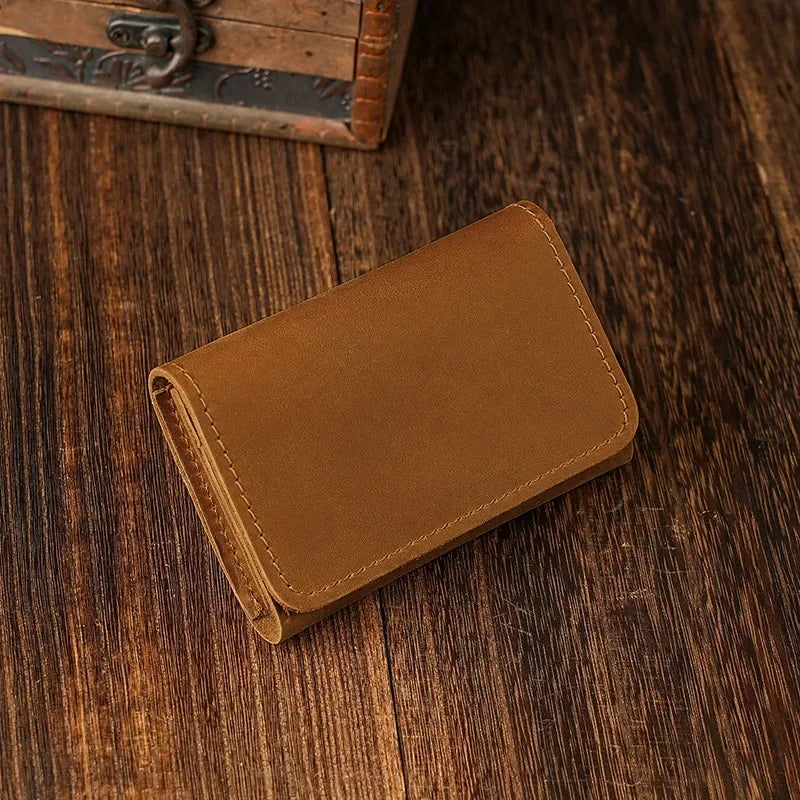 Premium Leather Phone Accessory Pouch