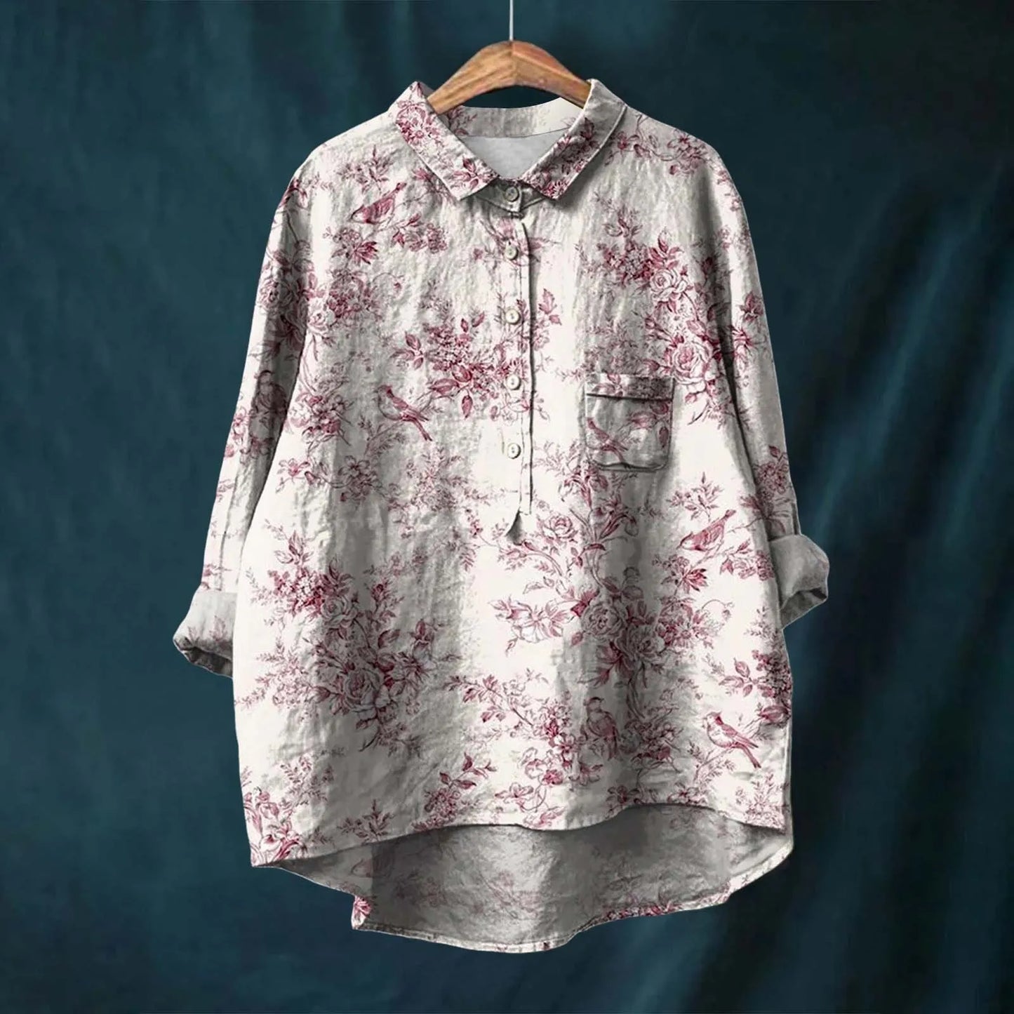 Relaxed Fit Women's Casual Shirt