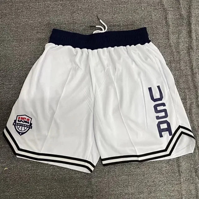 Men's Breathable Athletic Sports Running Shorts with Pockets