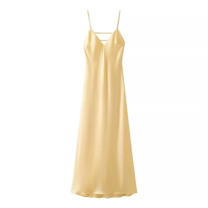 Relaxed Fit V Neck Sundress