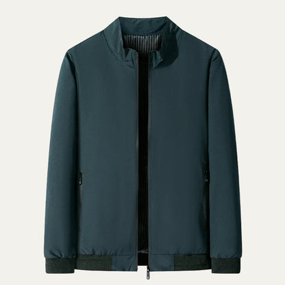 VogeLuxe | Men’s Stylish Stand Collar Bomber Jacket